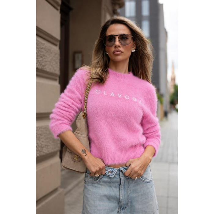 SWETER OLAVOGA PAUSE PUDER PINK