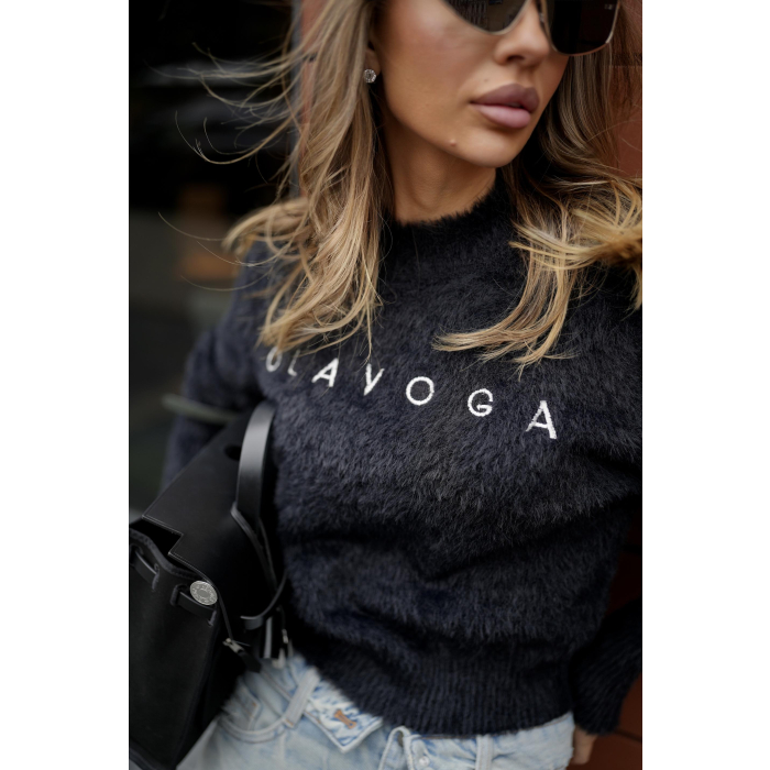 SWETER OLAVOGA PAUSE BLACK