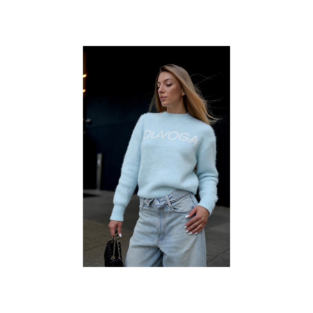 SWETER OLAVOGA VILA SKY BLUE SWETER OLAVOGA VILA SKY BLUE
