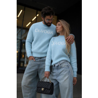 SWETER OLAVOGA VILA SKY BLUE