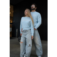 SWETER OLAVOGA VILA SKY BLUE