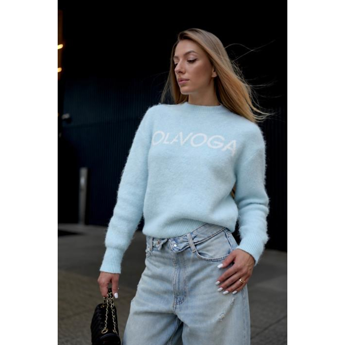 SWETER OLAVOGA VILA SKY BLUE
