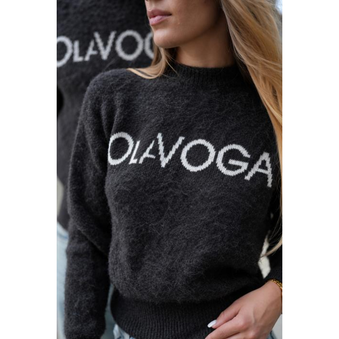 SWETER OLAVOGA VILA BLACK