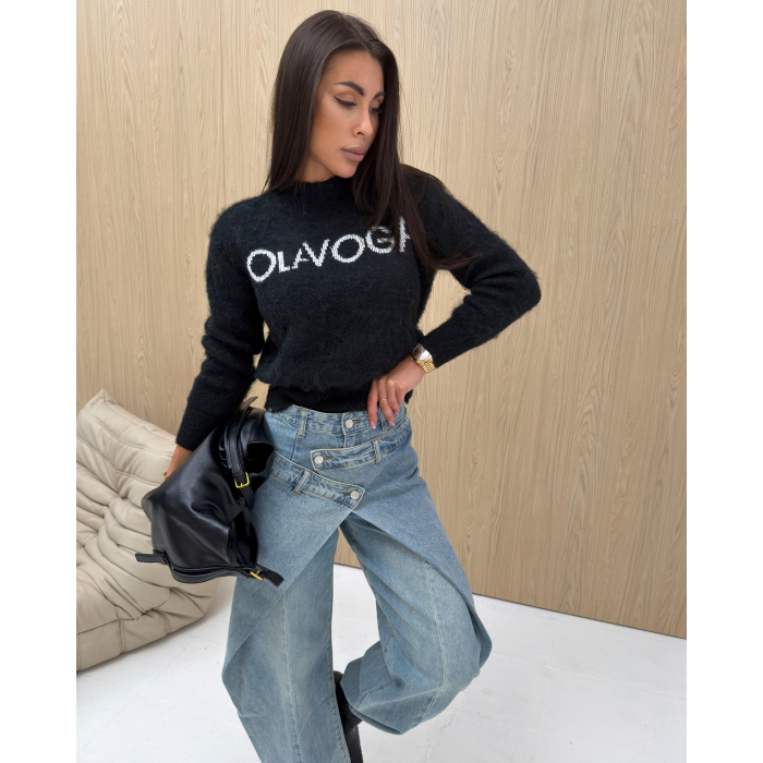 SWETER OLAVOGA VILA BLACK