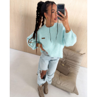 SWETER OVERSIZE OLAVOGA USERS BABY BLUE