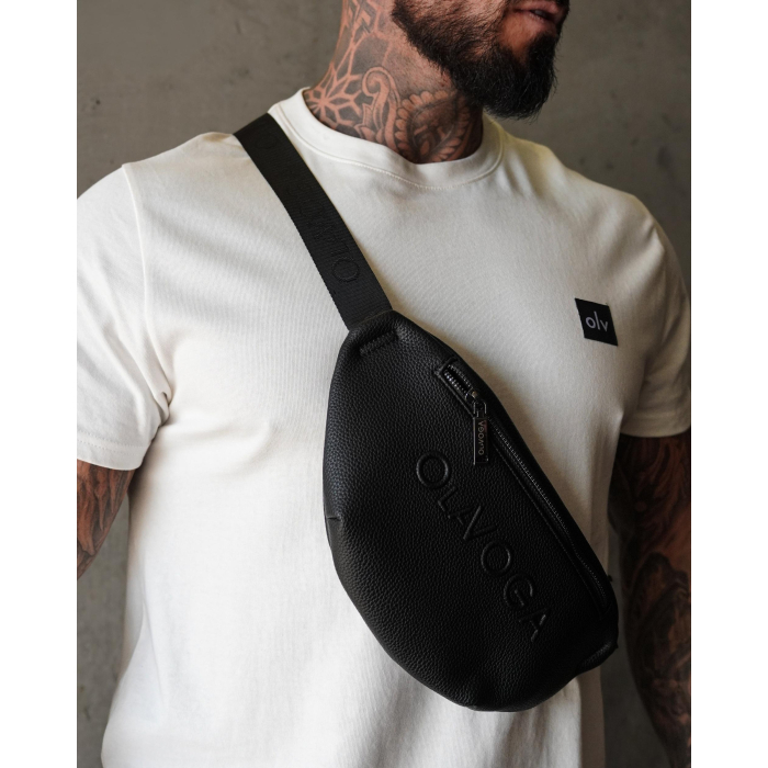TORBA MĘSKA NERKA OLAVOGA MAXIMA BLACK