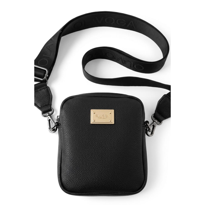 TORBA MĘSKA OLAVOGA FUMOS BLACK CROSSBODY