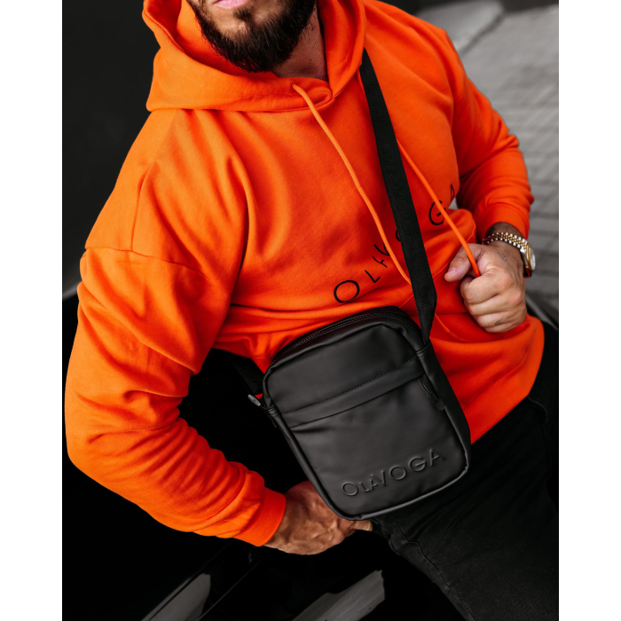 TORBA MĘSKA OLAVOGA ESSENTI BLACK CROSSBODY