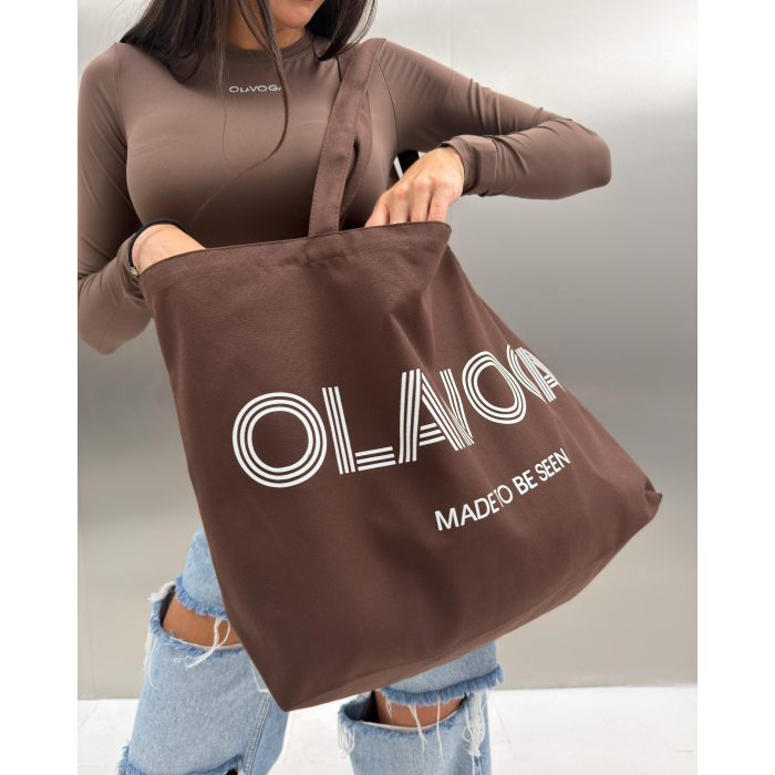 TOREBKA TORBA WOREK ECO OLAVOGA CUTO BROWN