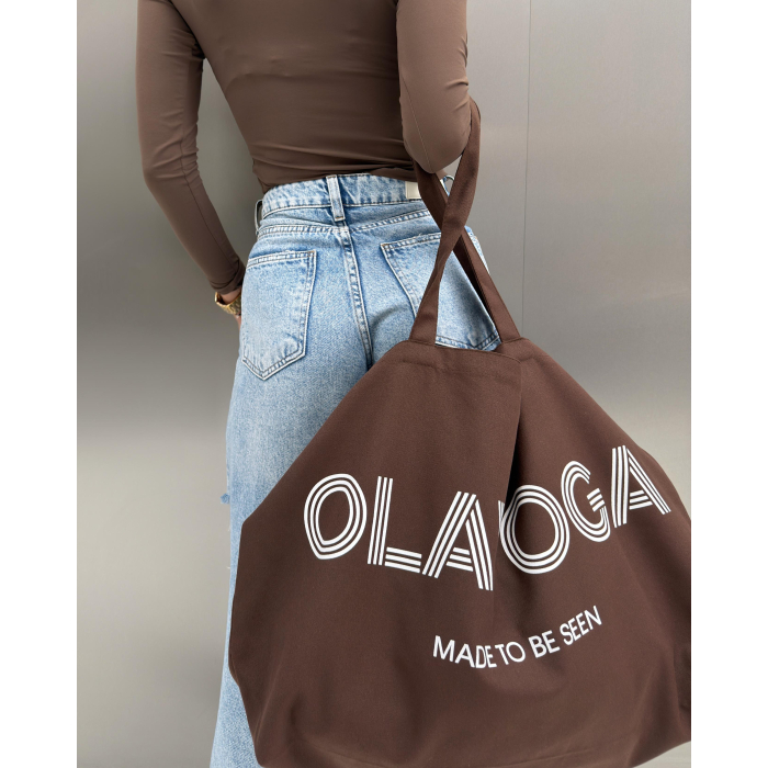 TOREBKA TORBA WOREK ECO OLAVOGA CUTO BROWN