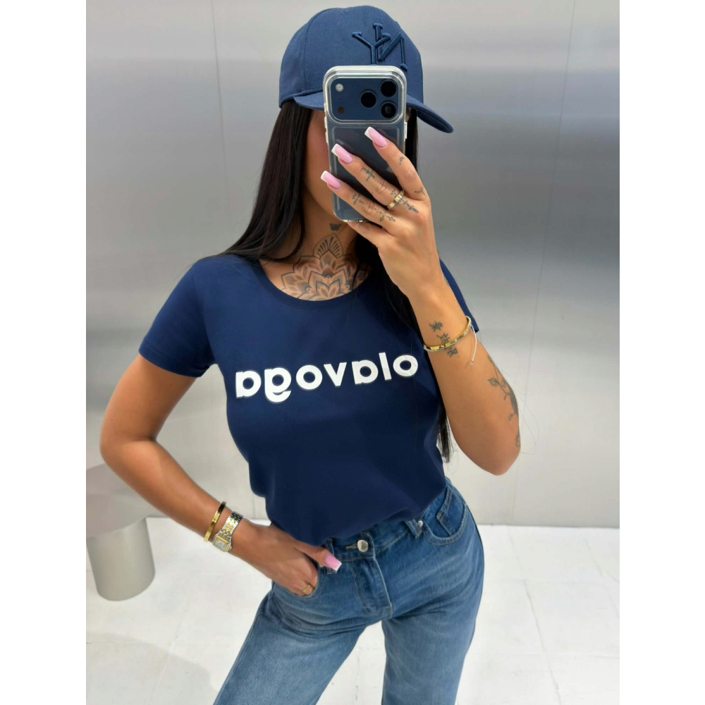 T-SHIRT OLAVOGA EARLY NAVY BLUE T-SHIRT OLAVOGA EARLY NAVY BLUE