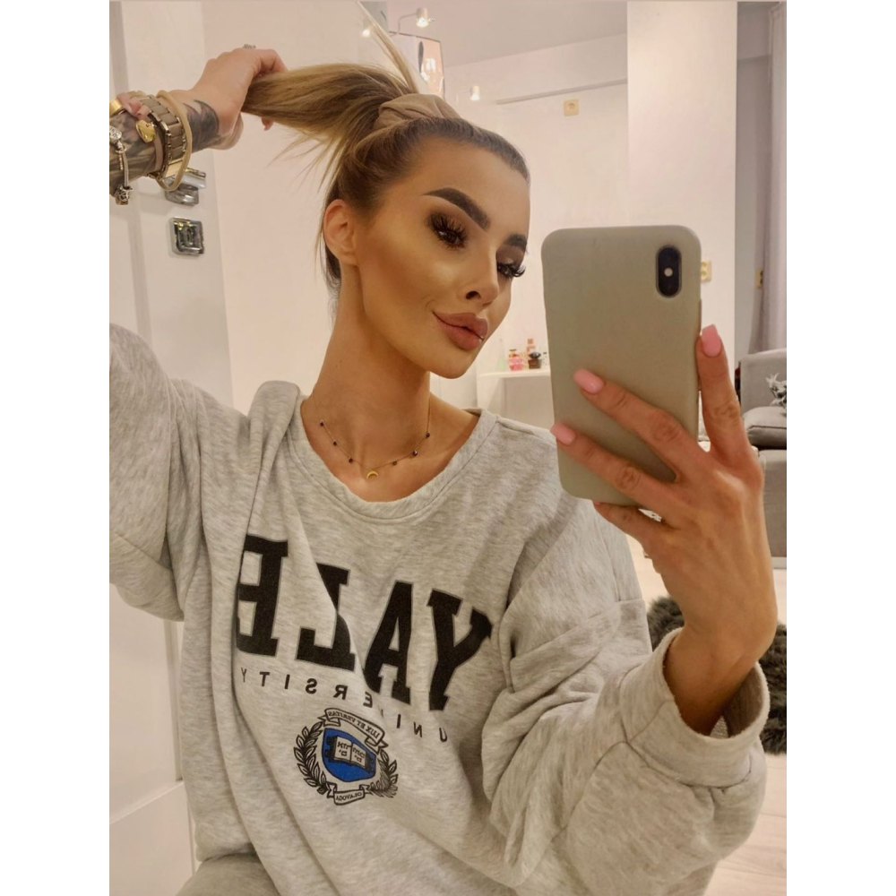 KOMPLET DRES YALE GRAY MELANŻ