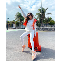 KOMPLET DRES AMBER ECRU