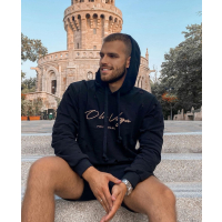 BLUZA MĘSKA BURNED MAN BLACK