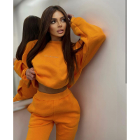 KOMPLET DRES BAWEŁNIANY CAREN MANGO ORANGE
