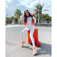 KOMPLET DRES AMBER ECRU