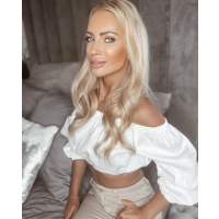 BLUZKA HOT TOP WHITE
