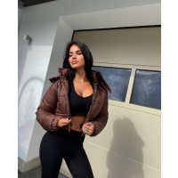 KURTKA BOMBERKA I'M FASHION BROWN