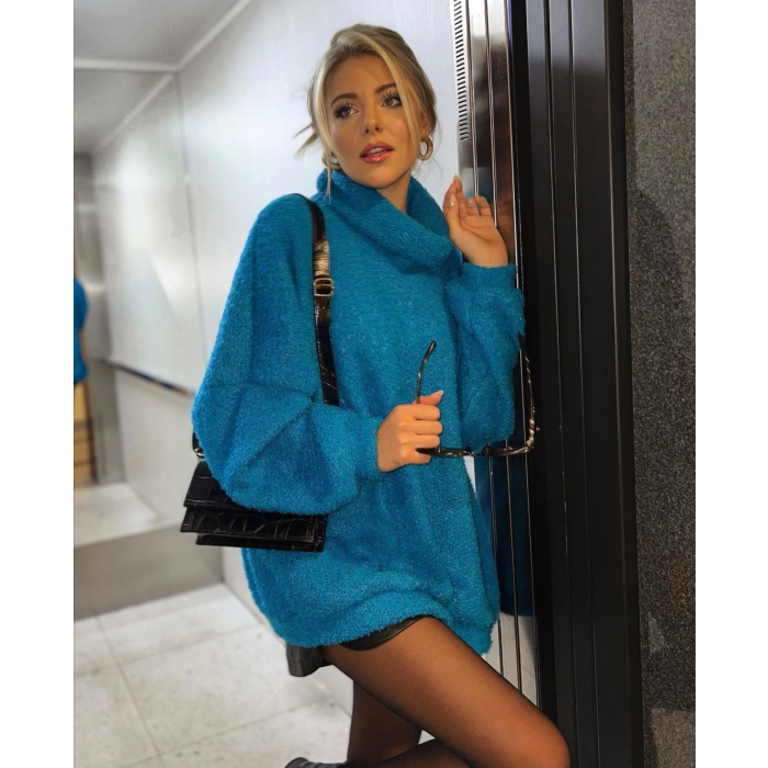 SWETER OVERSIZE GERDA BLUE