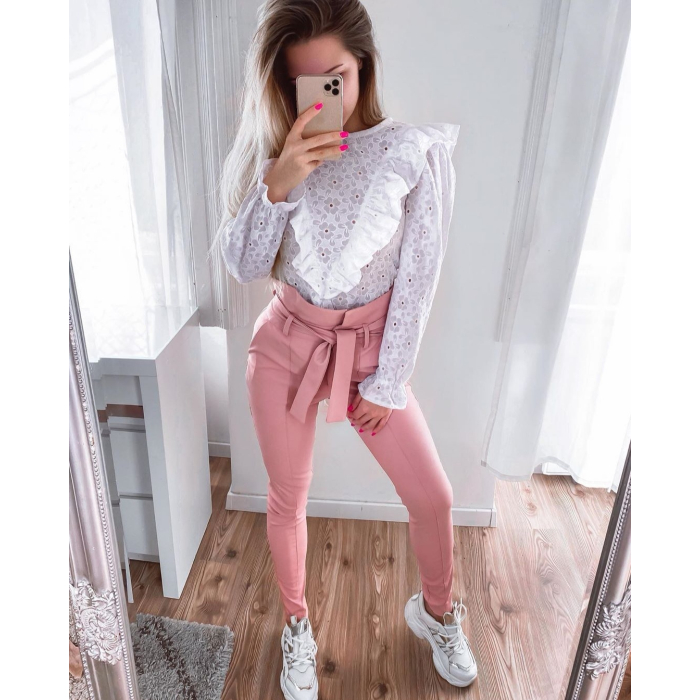 SPODNIE BABYLON SPRING SKIN PINK