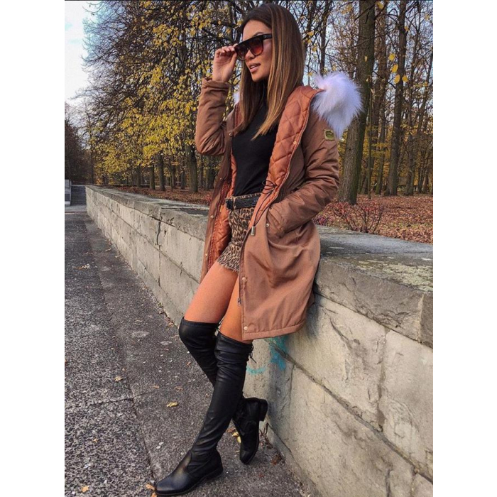 PŁASZCZ ALASKA BROWN