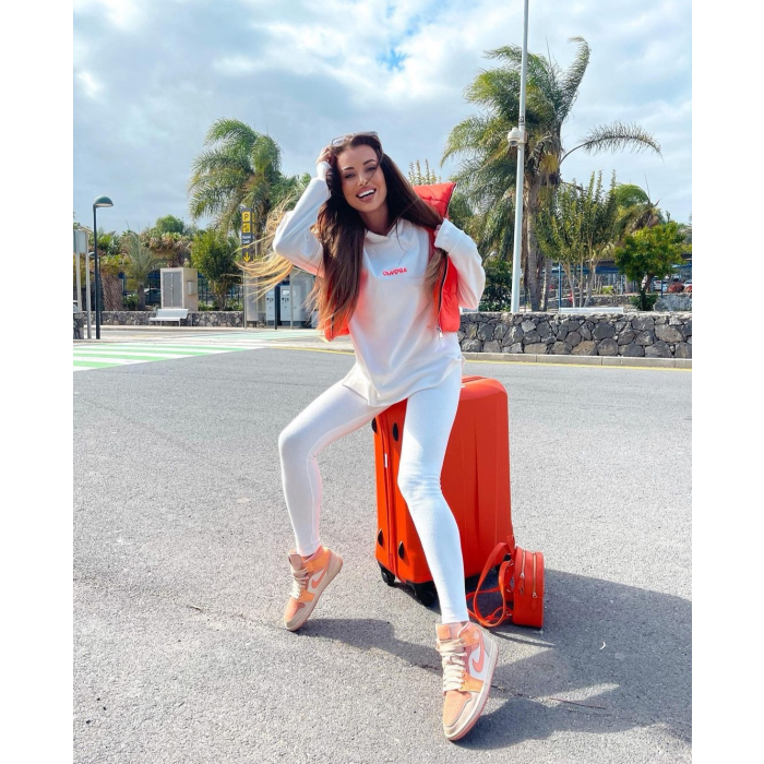 KOMPLET DRES AMBER ECRU