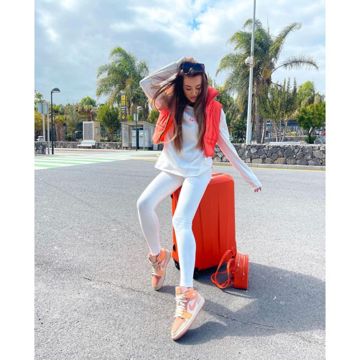 KOMPLET DRES AMBER ECRU
