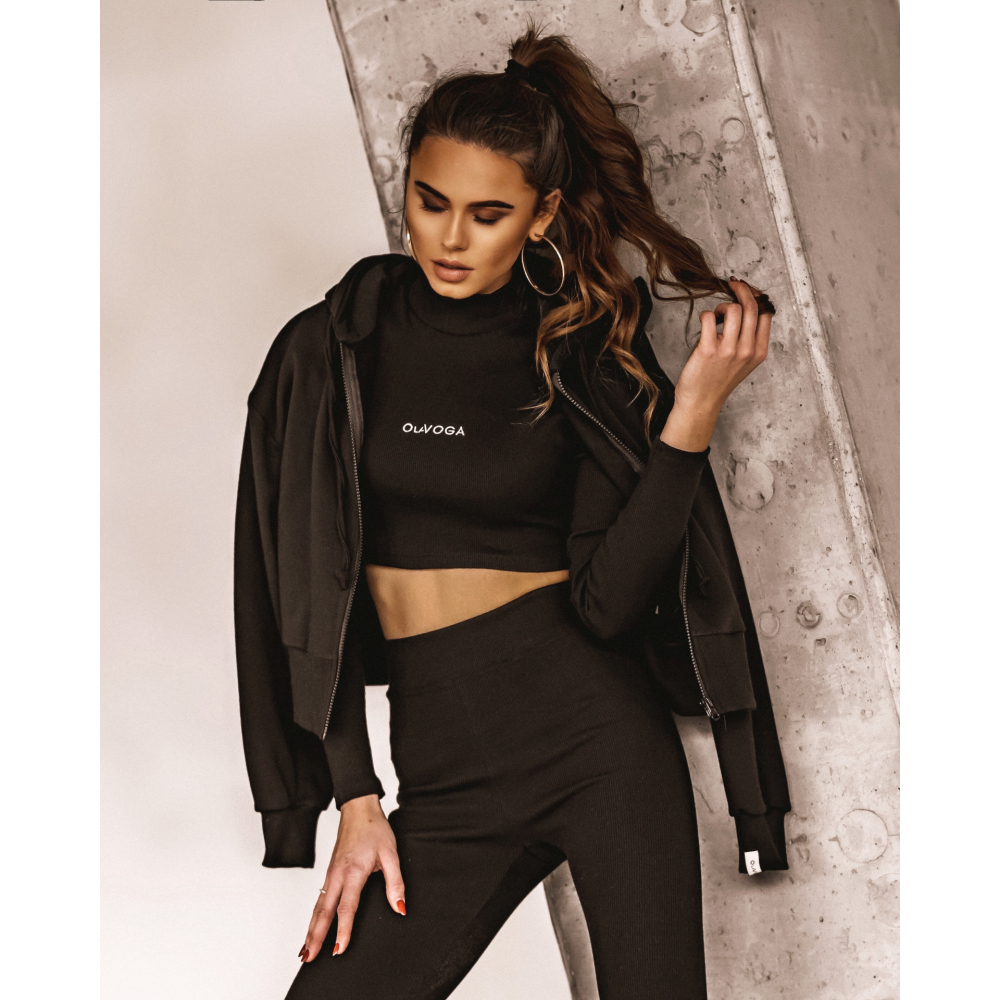 BLUZA BASIC LOOK BLACK