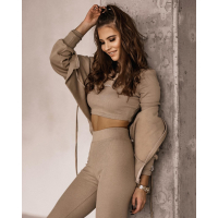BLUZA BASIC LOOK BEŻ