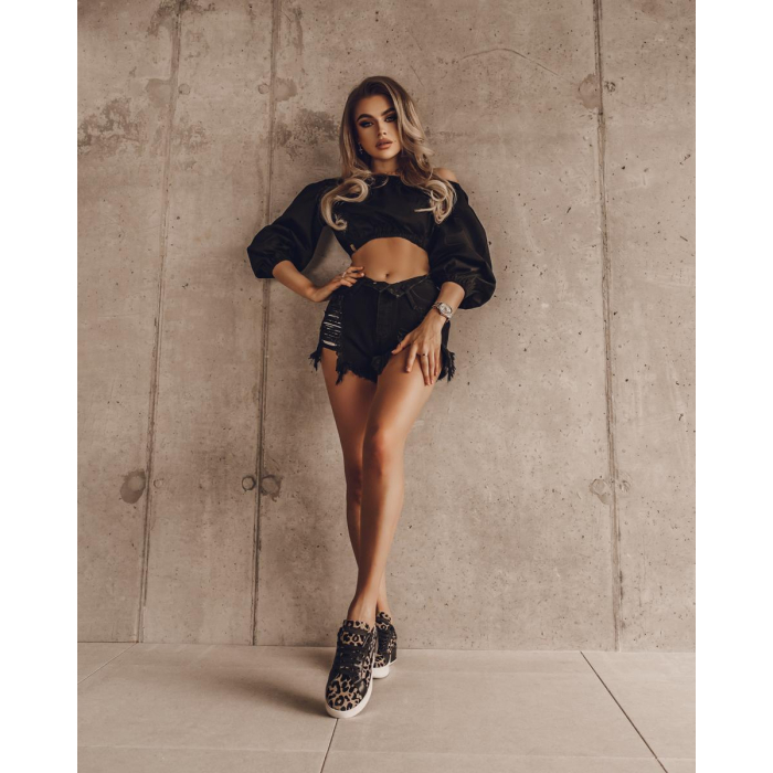 BLUZKA HOT TOP BLACK