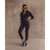 KOMBINEZON SPLASH BLACK