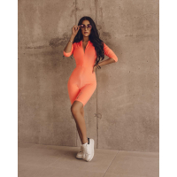 KOMBINEZON SPLASH SPRING NEON ORANGE