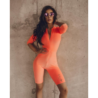 KOMBINEZON SPLASH SPRING NEON ORANGE