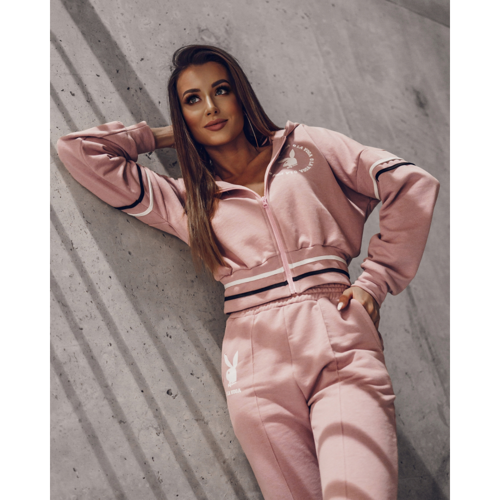 KOMPLET DRES BUNNY SET DARK BABY PINK