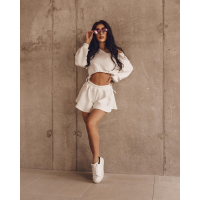 KOMPLET DRES SPRING SPIRIT ECRU
