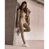 BLUZA BASIC LOOK BEŻ