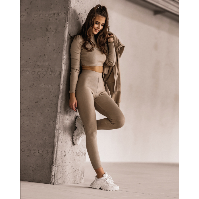 BLUZA BASIC LOOK BEŻ