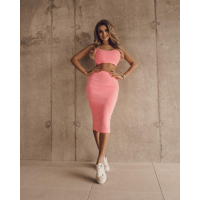 KOMPLET FIT SET NEON PINK