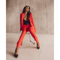 KOMPLET GARNITUR LUXURY SUIT NEON ORANGE
