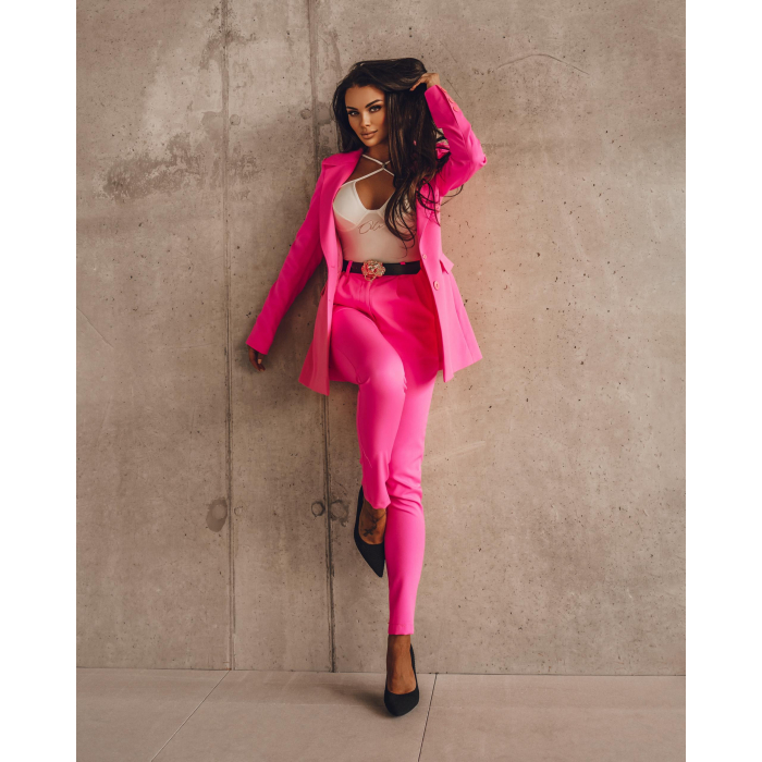 KOMPLET GARNITUR LUXURY SUIT NEON PINK