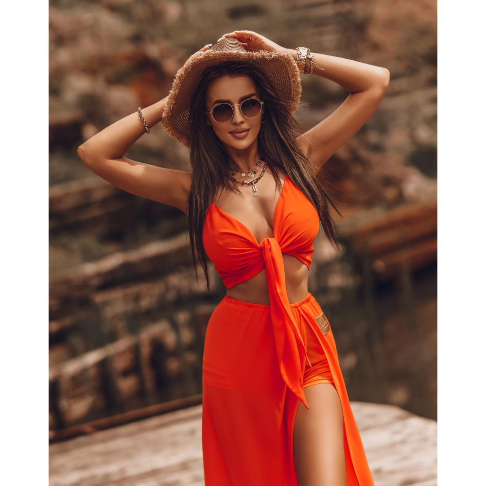 KOMPLET SEXY ON THE BEACH ORANGE