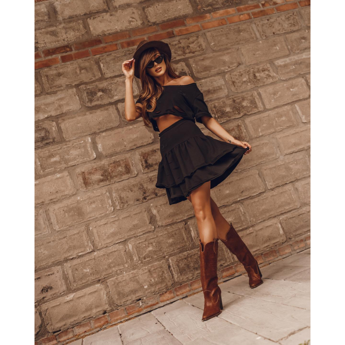 KOMPLET SUMMER GIRLS BLACK