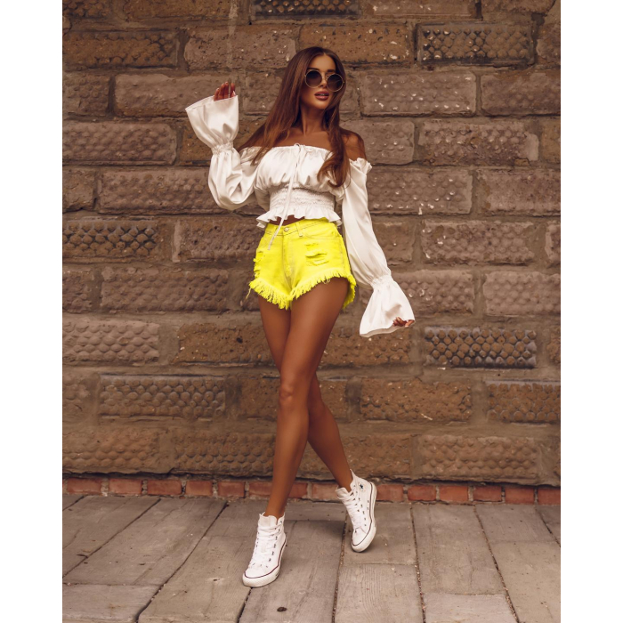 SPODENKI MEDIOLAN SUMMER NEON LIME