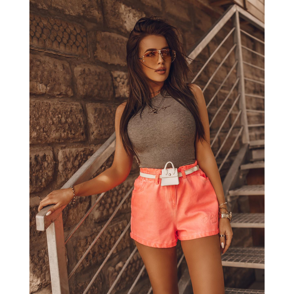 SPODENKI NEON SUMMER NEON MALINA