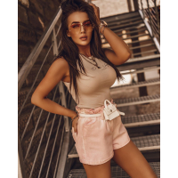 SPODENKI NEON SUMMER BABY PINK