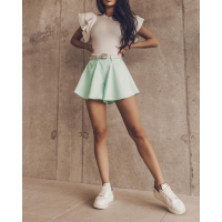 SPODENKI SKIRT PANTS MIĘTA