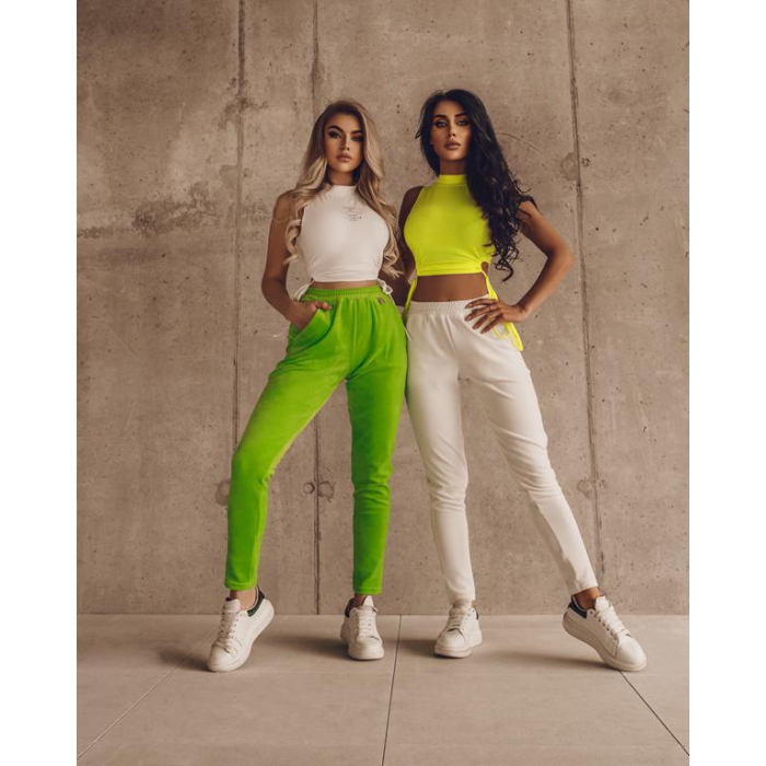 SPODNIE EASY LOOK LIME