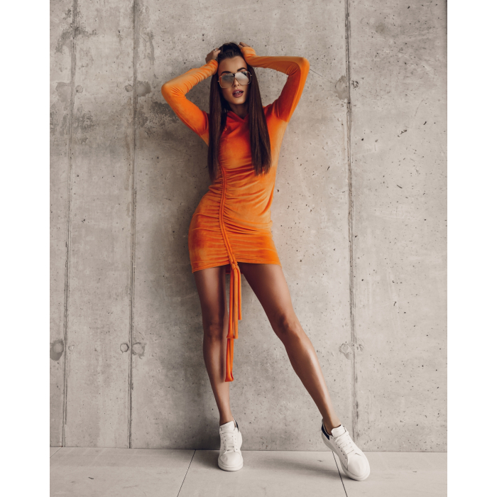 SUKIENKA SOFT DRESS ORANGE
