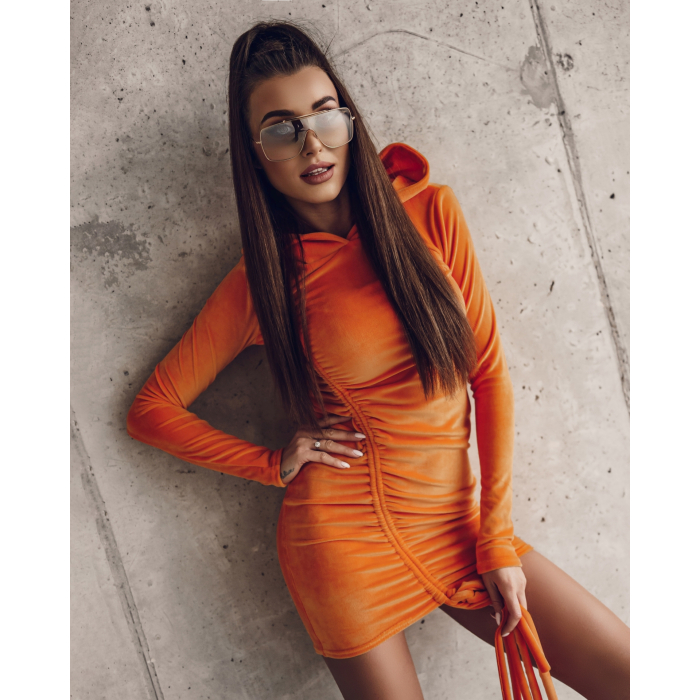 SUKIENKA SOFT DRESS ORANGE