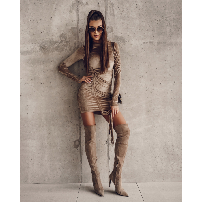 SUKIENKA SOFT DRESS BEŻ